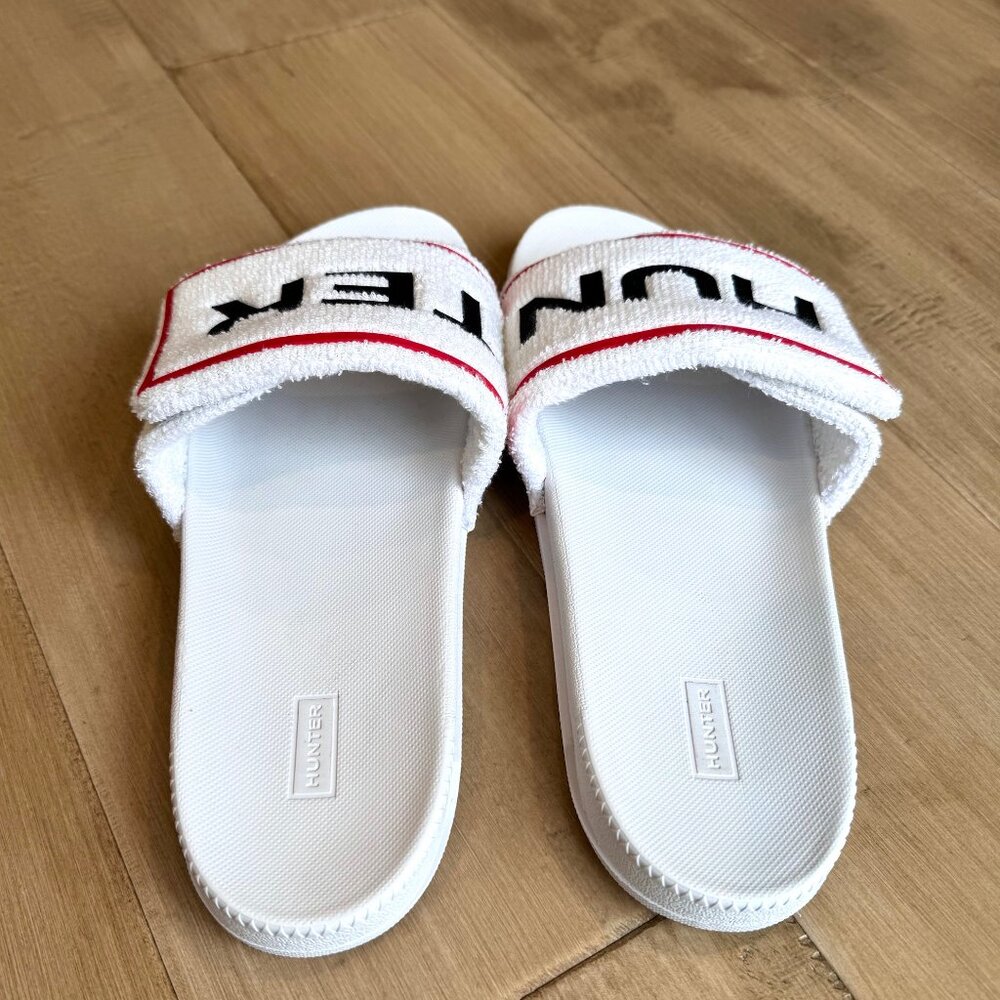 Hunter Men's Adjustable Slides - Size 13, New - image 3